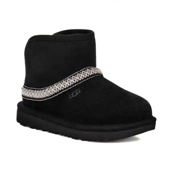 Женские угги Ugg Classic Mini Crescent - Black