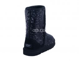 Classic Short Sparkles Camo Black