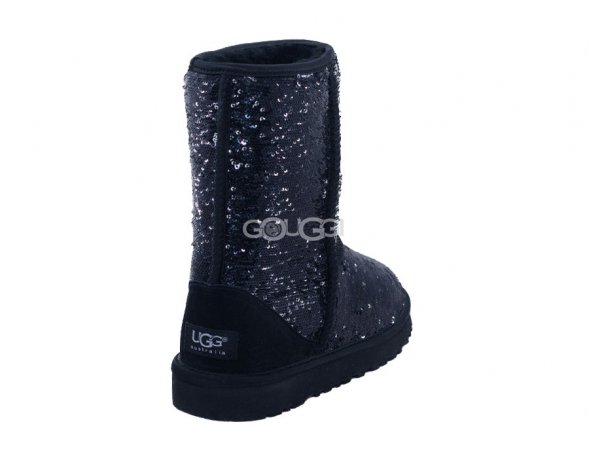 Classic Short Sparkles Camo Black