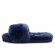 Fluff Slide Slippers Navy Blue - 36