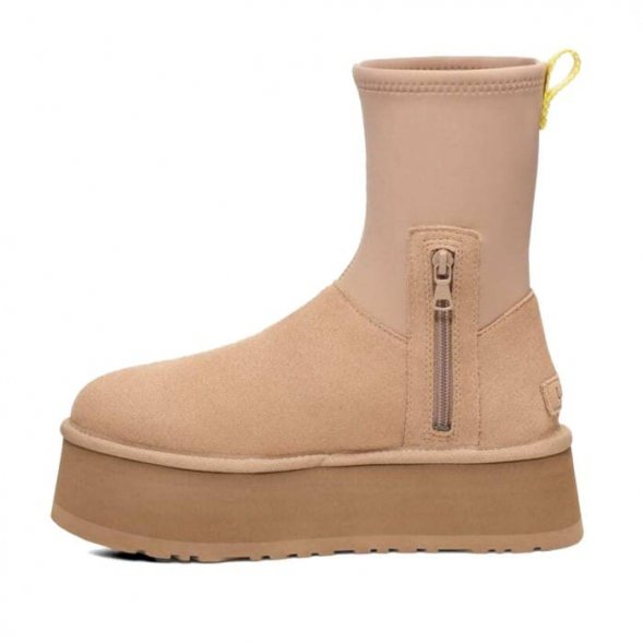 Женские вязаные угги UGG Classic Dipper Sand