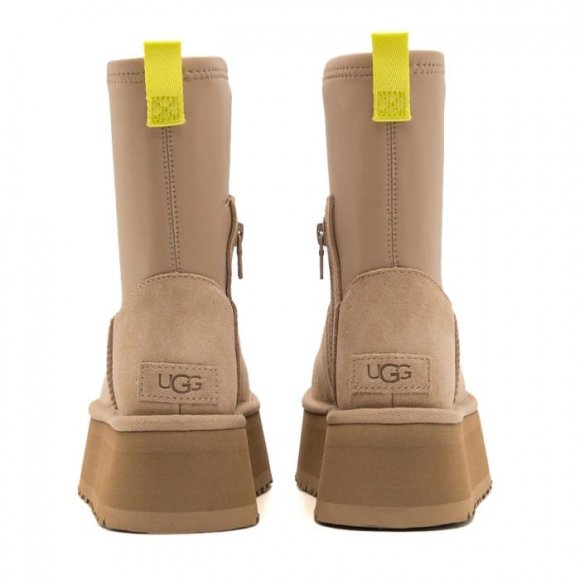 Женские вязаные угги UGG Classic Dipper Sand