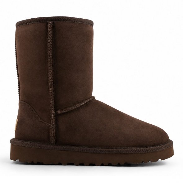 Ugg Classic Short Men's - Chocolate - Шоколадный, 43, Натуральная замша обработанная специальным составом