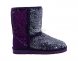 Classic Short Sparkles Camo Violet