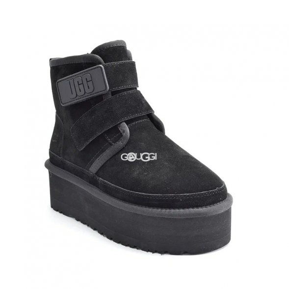 Ugg Classic Short Suede Platform Black - 35