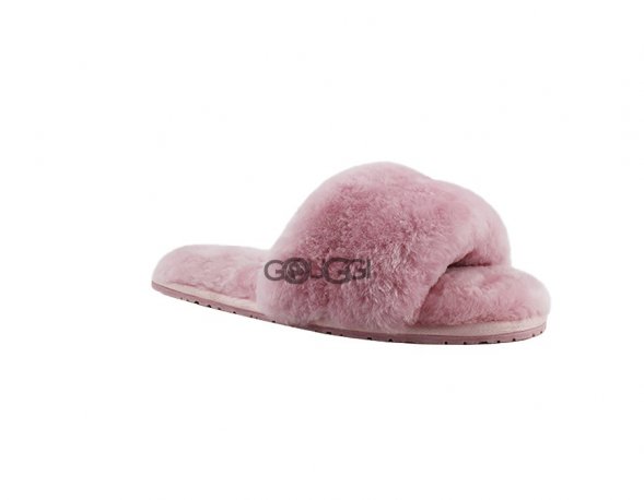 Fluff Slide Slippers Pink - 39