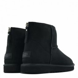 Ugg Classic Mini Men's Double ZIP - Black