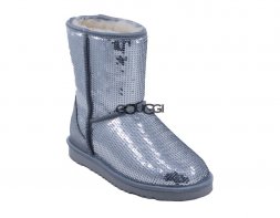Classic Short Sparkles Silver
