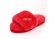 Fluff Slide Slippers Red