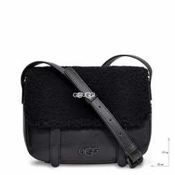 Ugg Bia Mini School Bag Leather Black