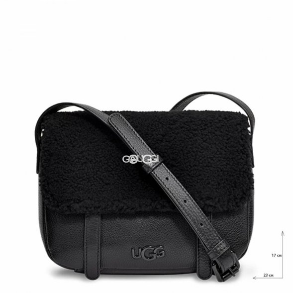 Ugg Bia Mini School Bag Leather Black