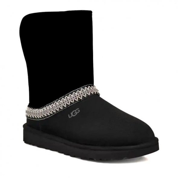 Женские угги Ugg Classic Short Crescent - Black