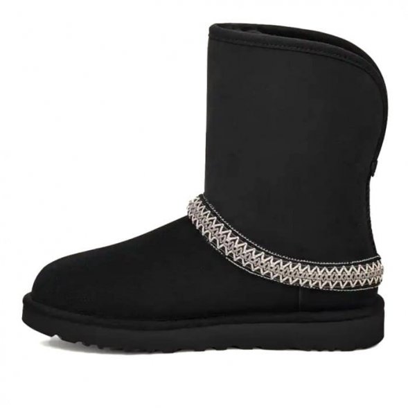 Женские угги Ugg Classic Short Crescent - Black