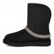 Женские угги Ugg Classic Short Crescent - Black
