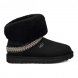Женские угги Ugg Classic Short Crescent - Black