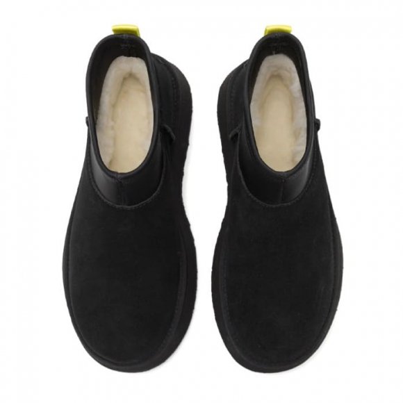 Женские вязаные мини угги UGG Classic Mini Dipper Black