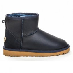 Ugg Classic Mini Men's Metallic - Navy