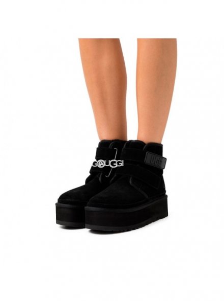 Ugg Classic Short Suede Platform Green - 41