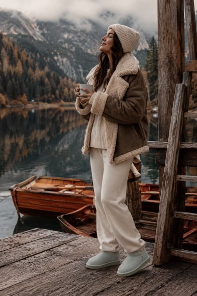 Ugg Tasman - White - белый, 37, Замша