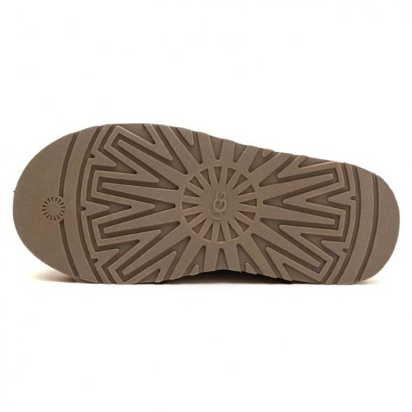 Женские вязаные мини угги UGG Classic Mini Dipper Chestnut