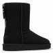 Ugg Classic Short Men's ZIP - Black - черный, 45, Замша