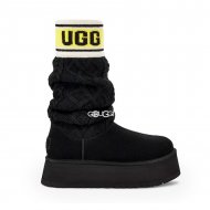 Ugg Classic Sweater Letter Black