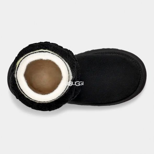 Ugg Classic Sweater Letter Black
