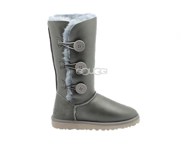 Bailey Button Triplet Metallic Grey