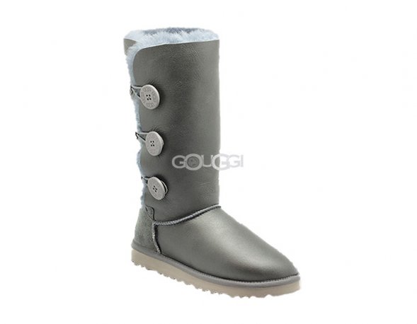 Bailey Button Triplet Metallic Grey