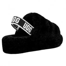 Ugg Fluff Yeah Slide - Black