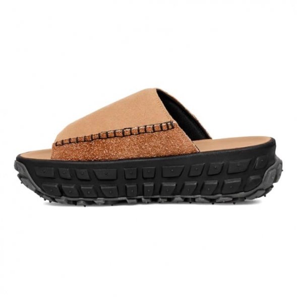 Ugg Venture Daze Slide - Sand/Black - Бежевый, 36, Замша