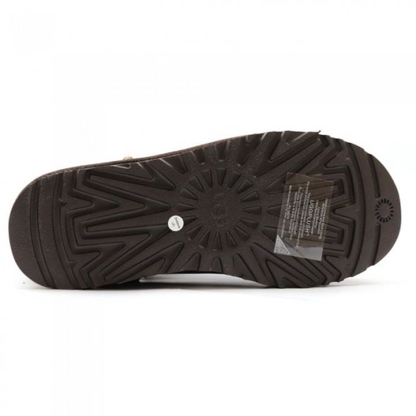 Женские ультра мини угги UGG Classic Ultra Mini LTHR Regen - Ironwood