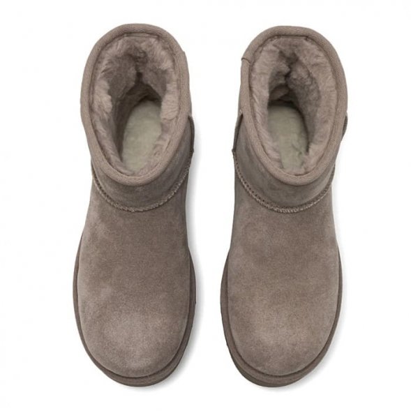 Женские мини угги на платформе Ugg Mini Platform Boot - Smoke Plume