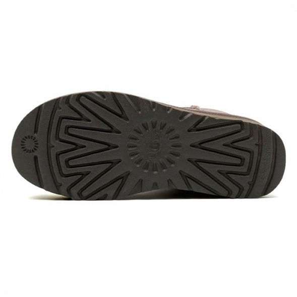 Женские мини угги на платформе Ugg Mini Platform Boot - Smoke Plume