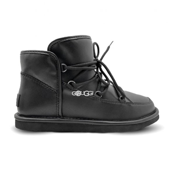 Ugg Woman Black Leather - 39