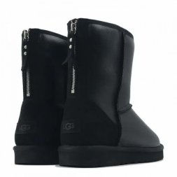 Ugg Classic Short Men's ZIP Metallic - Black