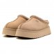 Женские слипоны на платформе Ugg Tazz - Mustard Seed