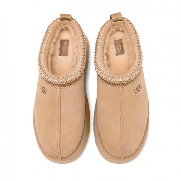 Женские слипоны на платформе Ugg Tazz - Mustard Seed