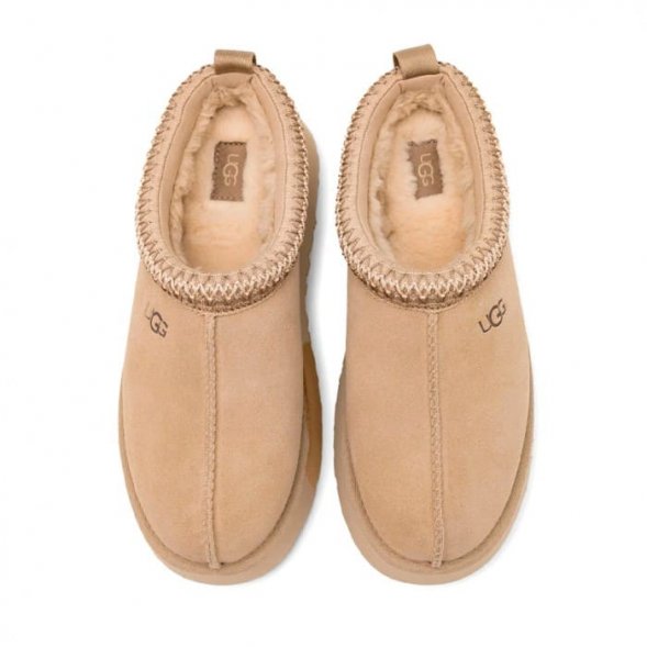 Женские слипоны на платформе Ugg Tazz - Mustard Seed