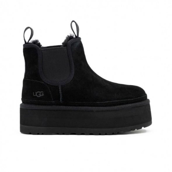 Женские челси на платформе Ugg Neumel Platform Chelsea - Black