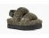 Oh Fluffita Slide Burnt Olive - 38