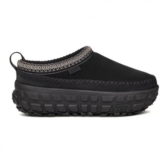 Женские слипоны на платформе Ugg Venture Daze Winter - Black