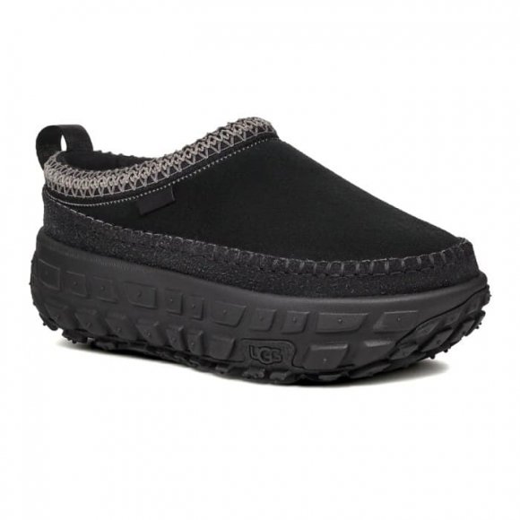 Женские слипоны на платформе Ugg Venture Daze Winter - Black
