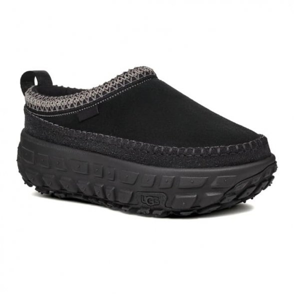 Женские слипоны на платформе Ugg Venture Daze Winter - Black