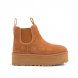 Ugg Neumel Platform Chelsea - Chestnut - Каштановый, 36, Замша