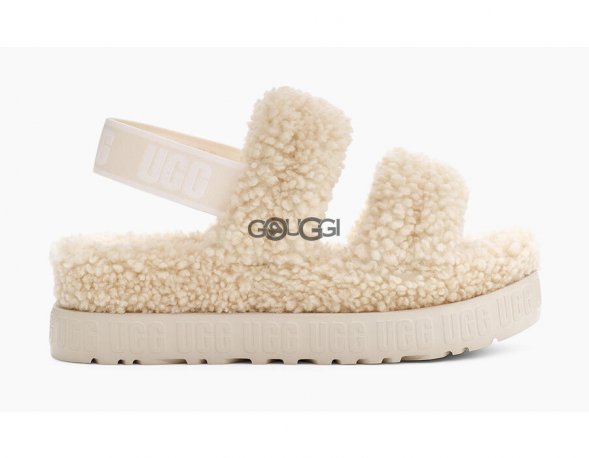Oh Fluffita Slide Natural - 40