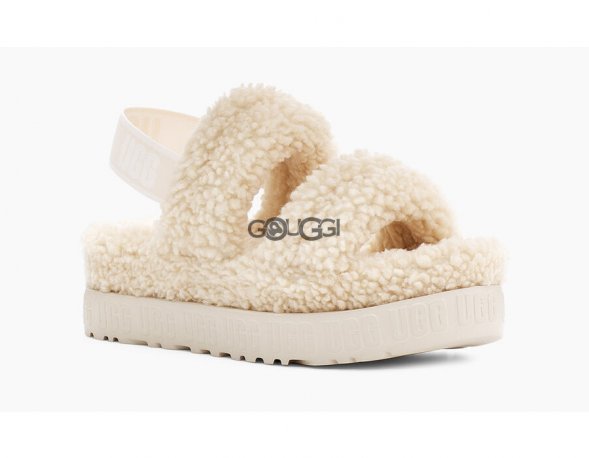 Oh Fluffita Slide Natural - 40