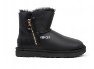 Bailey Zip Mini Metallic Black