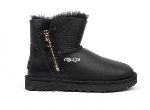 Bailey Zip Mini Metallic Black - 35