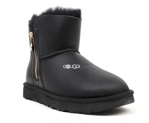 Bailey Zip Mini Metallic Black - 35
